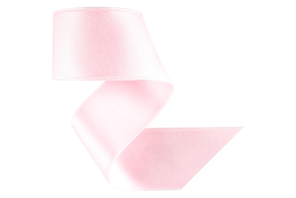 Custom Printing on Matte Cotton Ribbon - Matte Pink